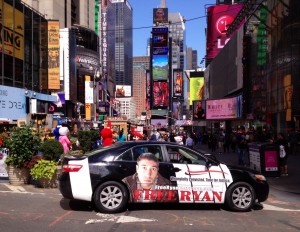 Times Square car